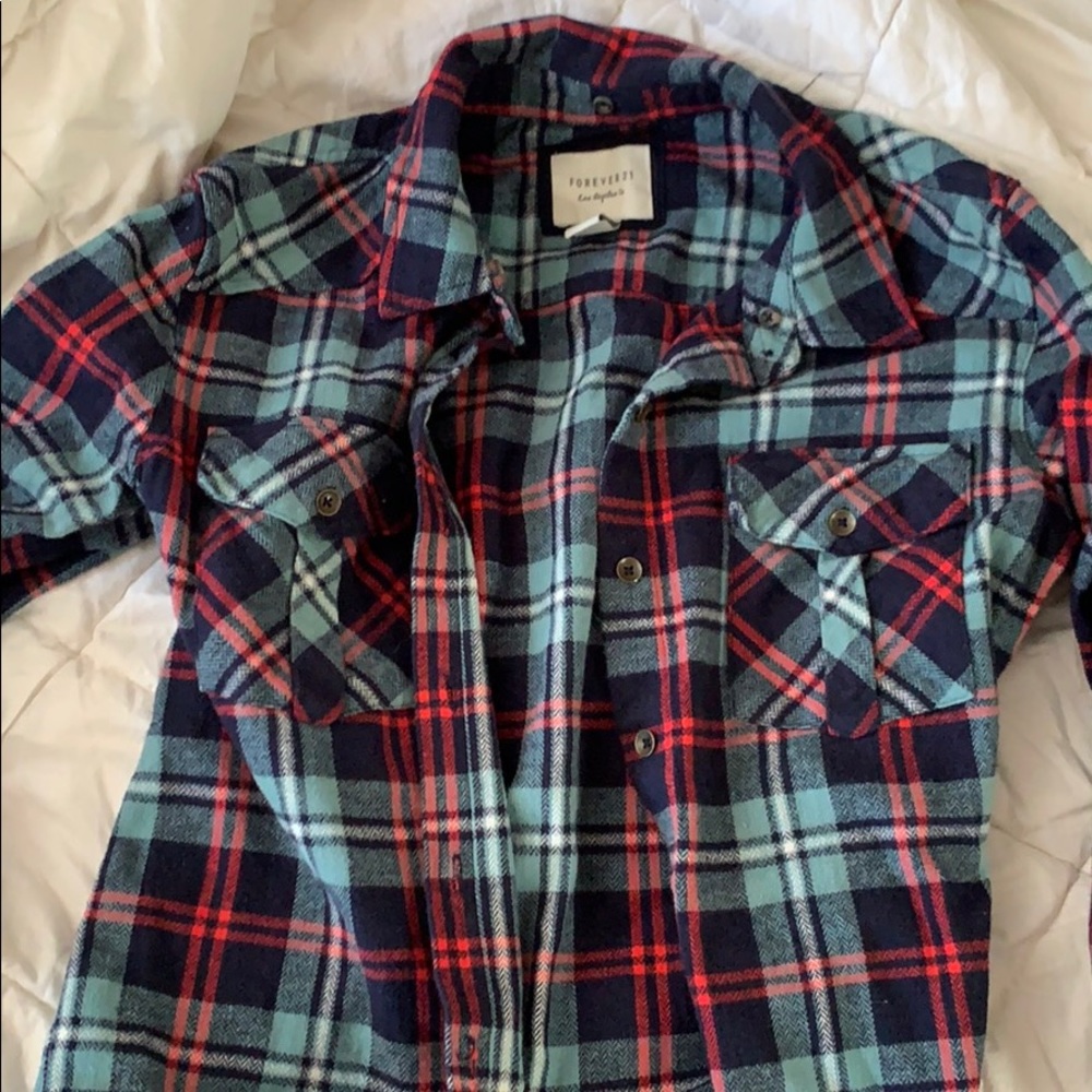 long sleeve flannel